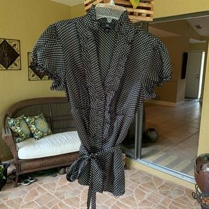 3 for $15 Sweet polka dot blouse
